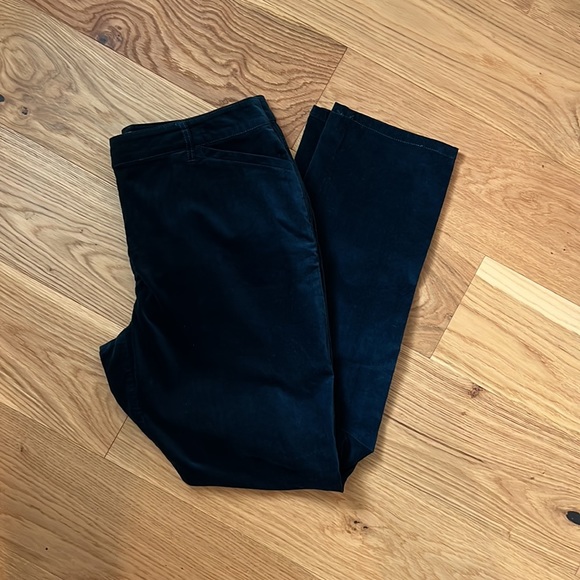 Chico’s size 1.5 (medium 10) blue velvet pants. - Picture 7 of 11